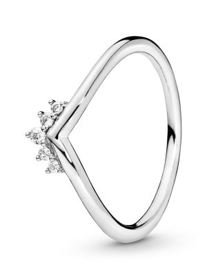 Pandora Ring - Tiara Wishbone - 198282CZ