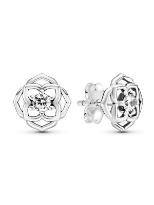 Pandora Ohrringe - Rose Petals - 299371C01 silber