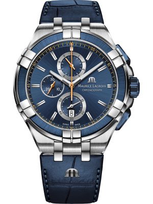 Maurice Lacroix Herrenuhr Chronograph Aikon AI1018-SS001-432-4, Mehrfarbig, EAN: 7630020611004