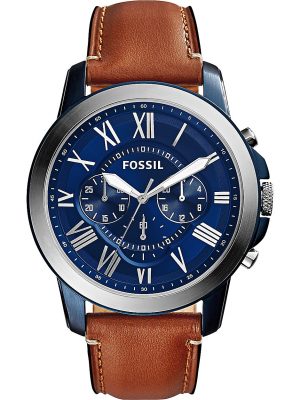 Fossil Herrenuhr im SALE Chronograph FS5151, Blau, EAN: 4053858602526