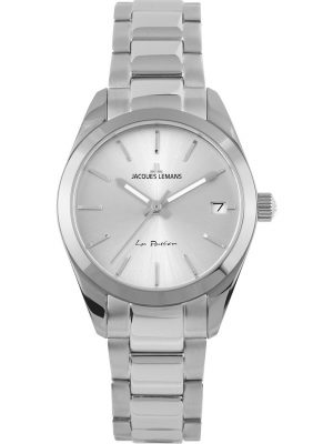 Jacques Lemans im SALE Damenuhr La Passion 1-2084D, Silber, EAN: 4040662144410