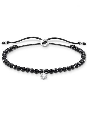 Thomas Sabo Armband A1987-401-11-L20v 925er Silber, Perlon/Nylon