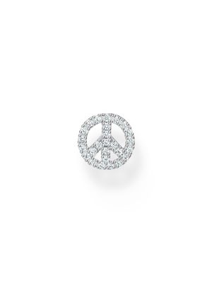 Thomas Sabo Ohrstecker - Einzel Peace - H2218-051-14 silber