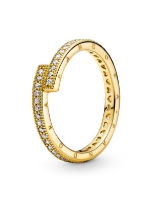 Pandora Ring - 169491C01 925 Silber vergoldet, Zirkonia gold