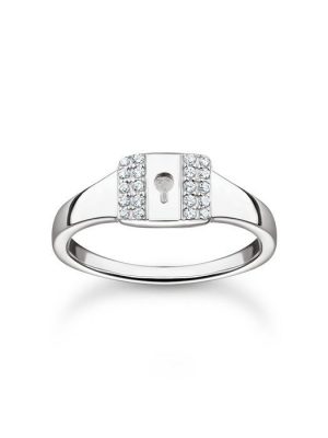 Thomas Sabo Ring - Schloss - TR2372-051-14 925 Silber, Zirkonia silber