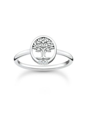 Thomas Sabo Ring - Tree of Love - TR2375-051-14 925 Silber, Zirkonia silber