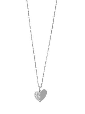 XENOX Halskette - Love Story - XS3610 925 Silber, Zirkonia silber