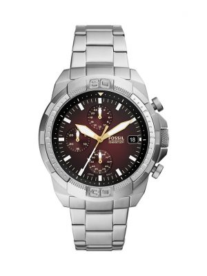 Fossil Chronograph Bronson FS5878 Edelstahl