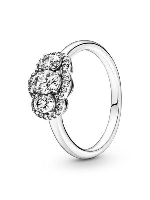 Pandora Ring - 52 925 Silber, Zirkonia silber