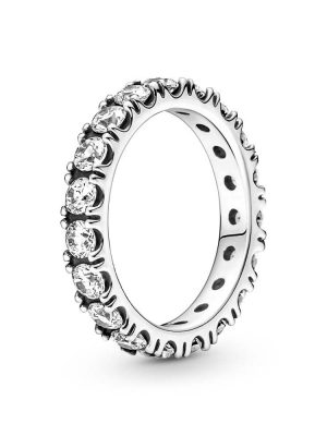 Pandora Ring - Sparkling Row Eternity - 190050C01 925 Silber, Zirkonia silber