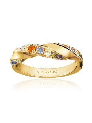 SIF Jakobs Ring - 52 585 Gold, Zirkonia gold