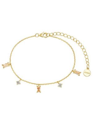 XENOX Armband - Sunny Crush - XS2137G 925 Silber vergoldet, Zirkonia gold