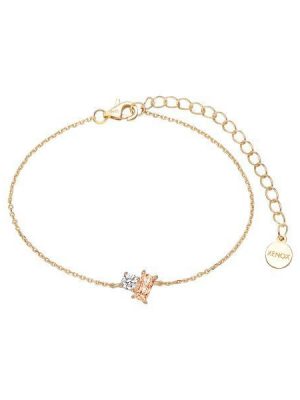 XENOX Armband - Sunny Crush - XS2142G 925 Silber vergoldet, Zirkonia gold