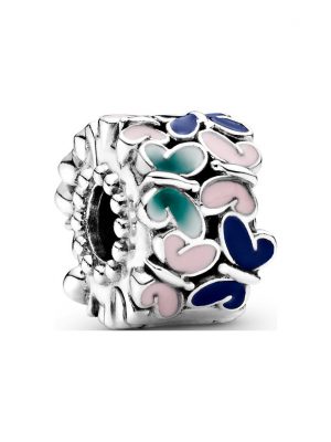 Pandora Charm Moments Schmetterlinge Clip 797863ENMX