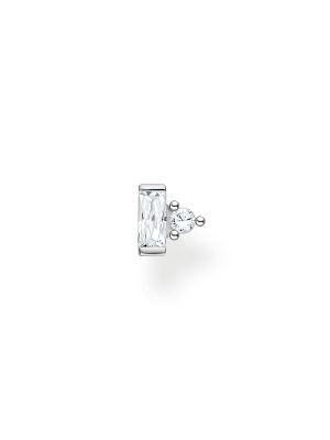 Thomas Sabo Ohrstecker - Weißer Stein Silber - H2186-051-14 925 Silber, Zirkonia silber