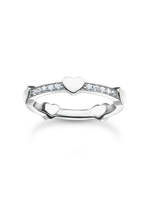 Thomas Sabo Ring - 50 925 Silber, Zirkonia silber