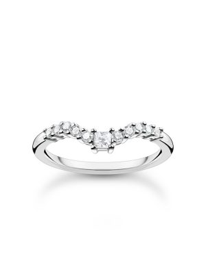 Thomas Sabo Ring - 50 925 Silber, Zirkonia silber