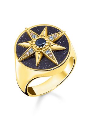 Thomas Sabo Ring - 50 925 Silber vergoldet gold