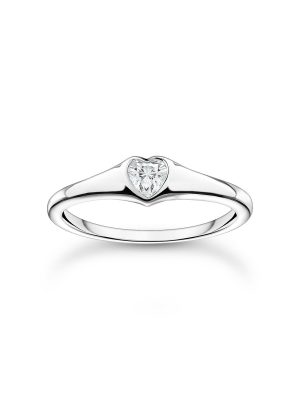 Thomas Sabo Ring - 52 925 Silber, Zirkonia schwarz