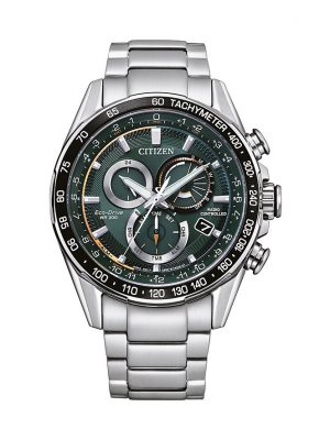 Citizen Chronograph Eco-Drive Radio-Controlled CB5914-89X Edelstahl