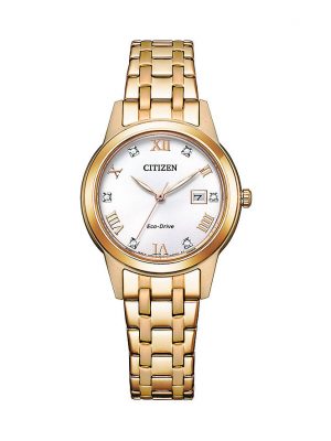 Citizen Damenuhr Crystal FE1243-83A Edelstahl