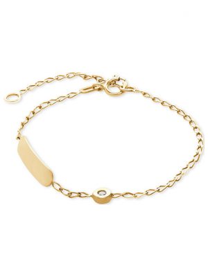 FAVS I.D.-Armband 88442733 375er Gelbgold