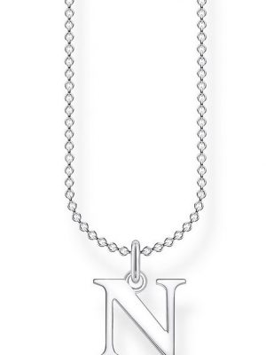 THOMAS SABO Kette mit Anhänger "Buchstaben A-Z, KE2010-2033-001-21-L45v"