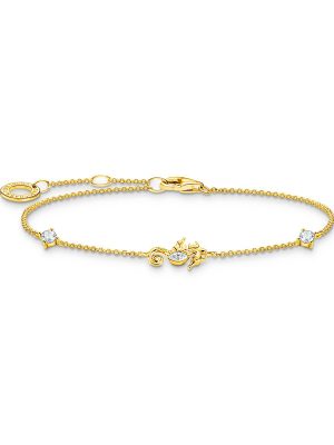 Thomas Sabo Armband - A2061-414-14-L19V 925 Silber vergoldet, Zirkonia gold