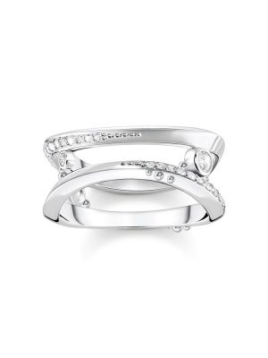 Thomas Sabo Ring - 50 925 Silber, Zirkonia silber