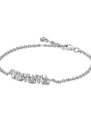 Pandora Armband - Sparkling Endless Hearts - 591162C01 925 Silber, Zirkonia silber