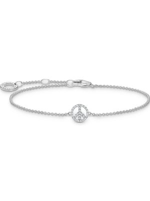 Thomas Sabo Armband - Peace - A2083-051-14-L19V 925 Silber, Zirkonia silber