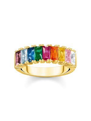 Thomas Sabo Ring - 52 750 Gold, 925 Silber gold