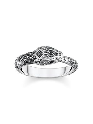 Thomas Sabo Ring - 52 925 Silber, Zirkonia schwarz