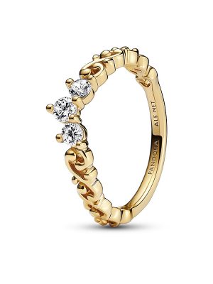 Pandora Ring - 162232C01 925 Silber vergoldet, Zirkonia gold