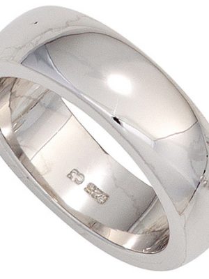 SIGO Damen Ring 925 Sterling Silber rhodiniert Silberring