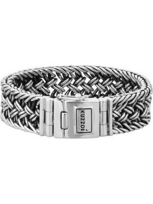 Kuzzoi Armband "Kuzzoi Herren-Armband 925er Silber", modern