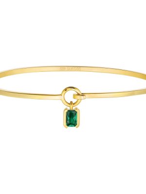 SIF Jakobs Armreif - ROCCANOVA BANGLE - SJ-B42262-GCZ-YG 925 Silber vergoldet, Zirkonia gold