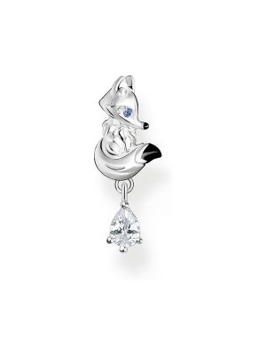 Thomas Sabo Einzelner Ohrschmuck Charming H2257-041-7 925er Silber, Emaille