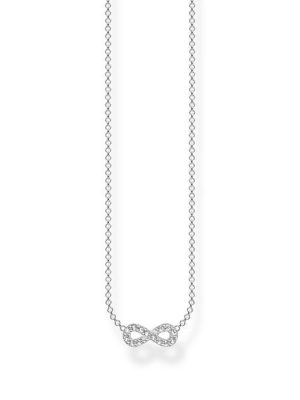 Thomas Sabo Halskette - Infinity - KE2124-051-14-L45V 925 Silber, Zirkonia silber