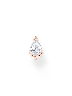 Thomas Sabo Ohrstecker - H2259-416-14 925 Silber vergoldet, Zirkonia rosegold