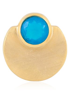 Äthiopischer Blauer Opal-Silberanhänger (MONOSONO COLLECTION)