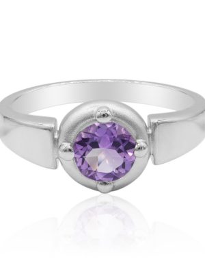 Amethyst-Silberring