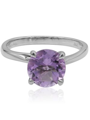 Amethyst-Silberring