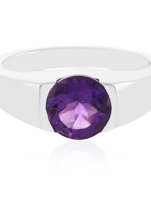 Amethyst-Silberring