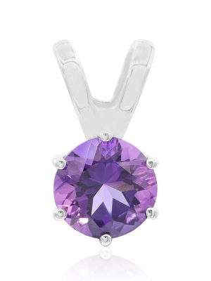 Bolivianischer Amethyst-Silberanhänger