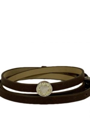 DUR Armband "DUR Schmuck: Armband, Lederarmband braun mit Sandelement A1597"