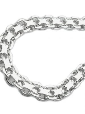 Gallay Armband "Armband 4,6mm Bismarckkette Silber 925 21cm"