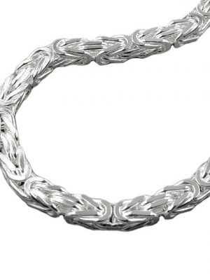 Gallay Armband "Armband 6mm Königskette vierkant glänzend Silber 925 ca. 21cm"