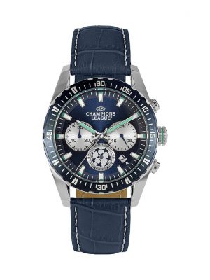 Jacques Lemans Chronograph UEFA Champions League CL-102A Edelstahl