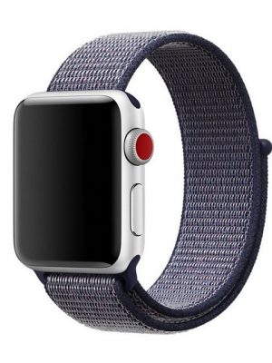 König Design Smartwatch-Armband, Apple Watch Series 1 / 2 / 3 / 4 / 5 / 102 40-38 mm Ersatz Sportarmband Blau